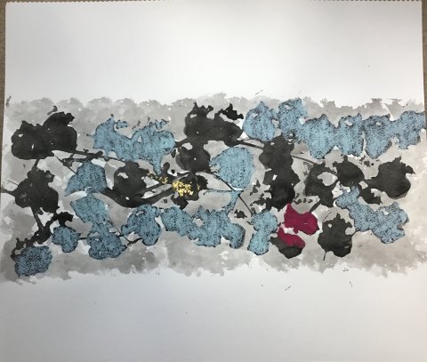 オイルパステル画　原画 49d5b32694c9eefb3e93003d794e00