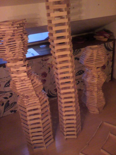 3塔作りました。